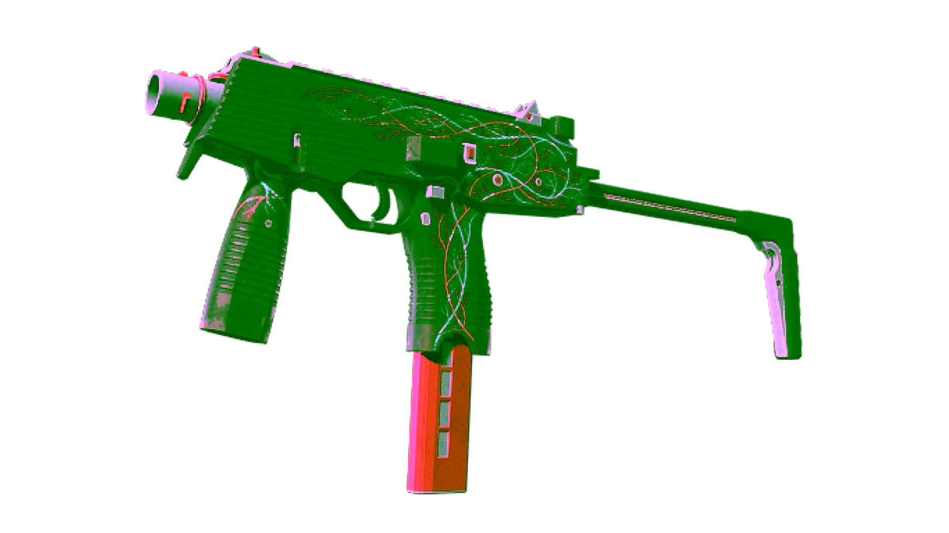 Visar för StatTrak™ MP9 | Capillary (Field-Tested)