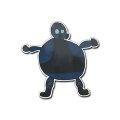Sticker Poorly Drawn SAS