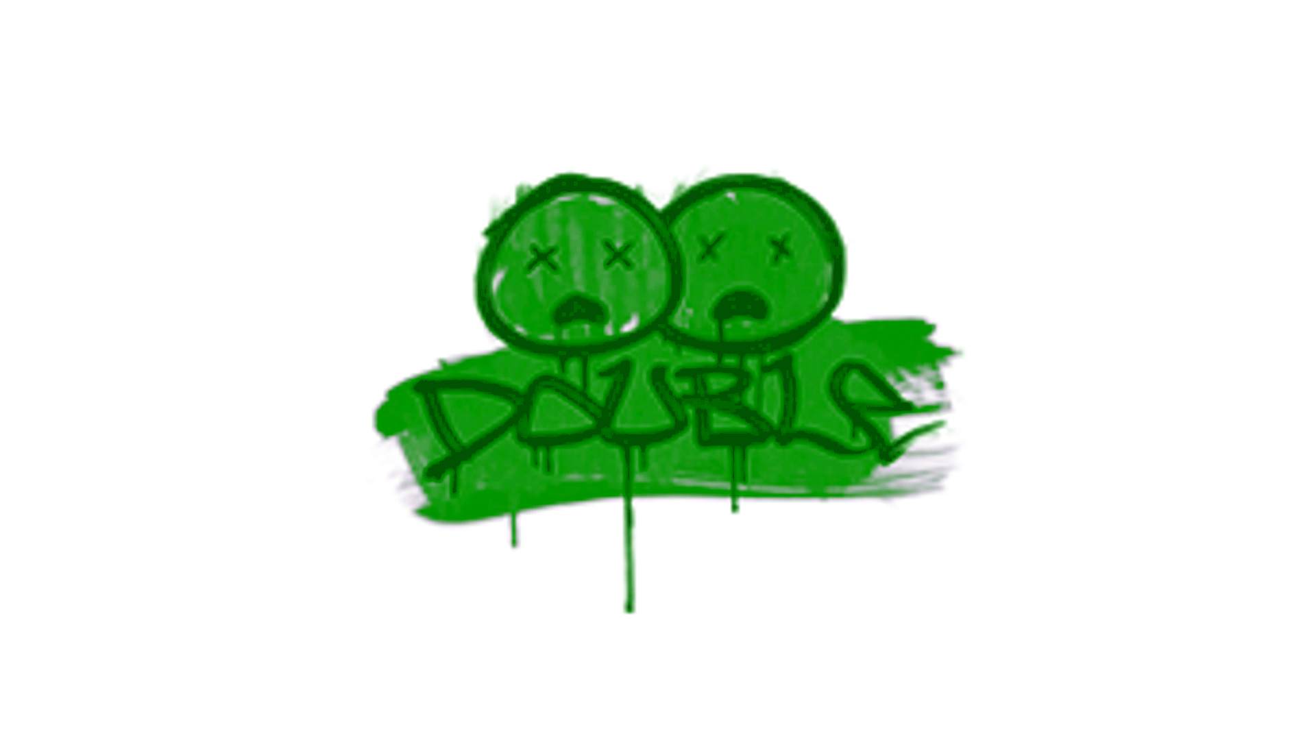 Display for Sealed Graffiti | Double (Jungle Green)