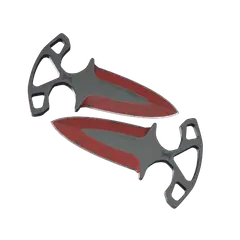 ★ Shadow Daggers | Crimson Web (Minimal Wear)