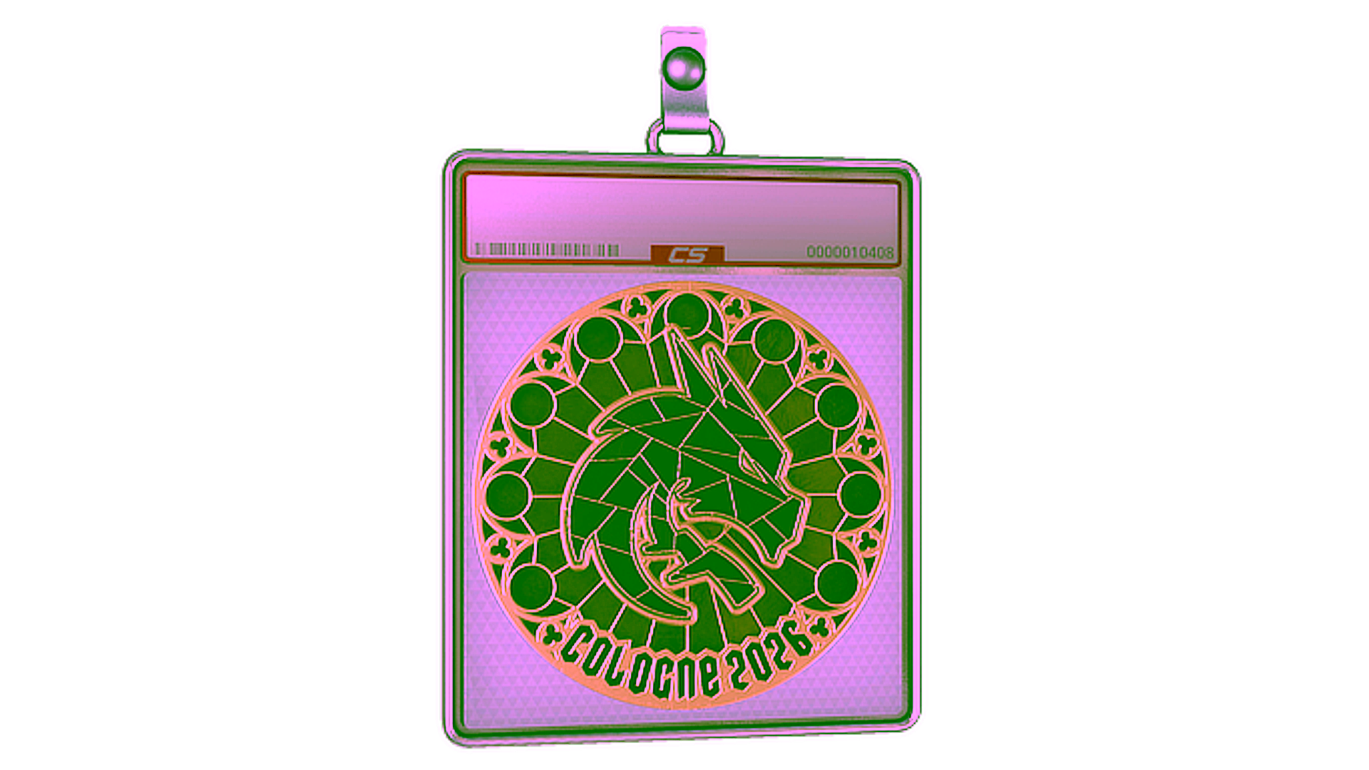 Display for Sticker Slab | Team Spirit (Gold) | Cologne 2026