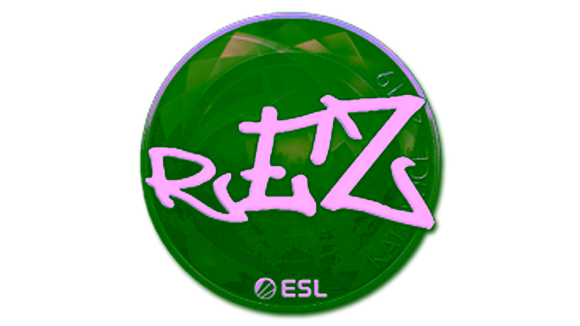 Display for Sticker | REZ (Foil) | Katowice 2019