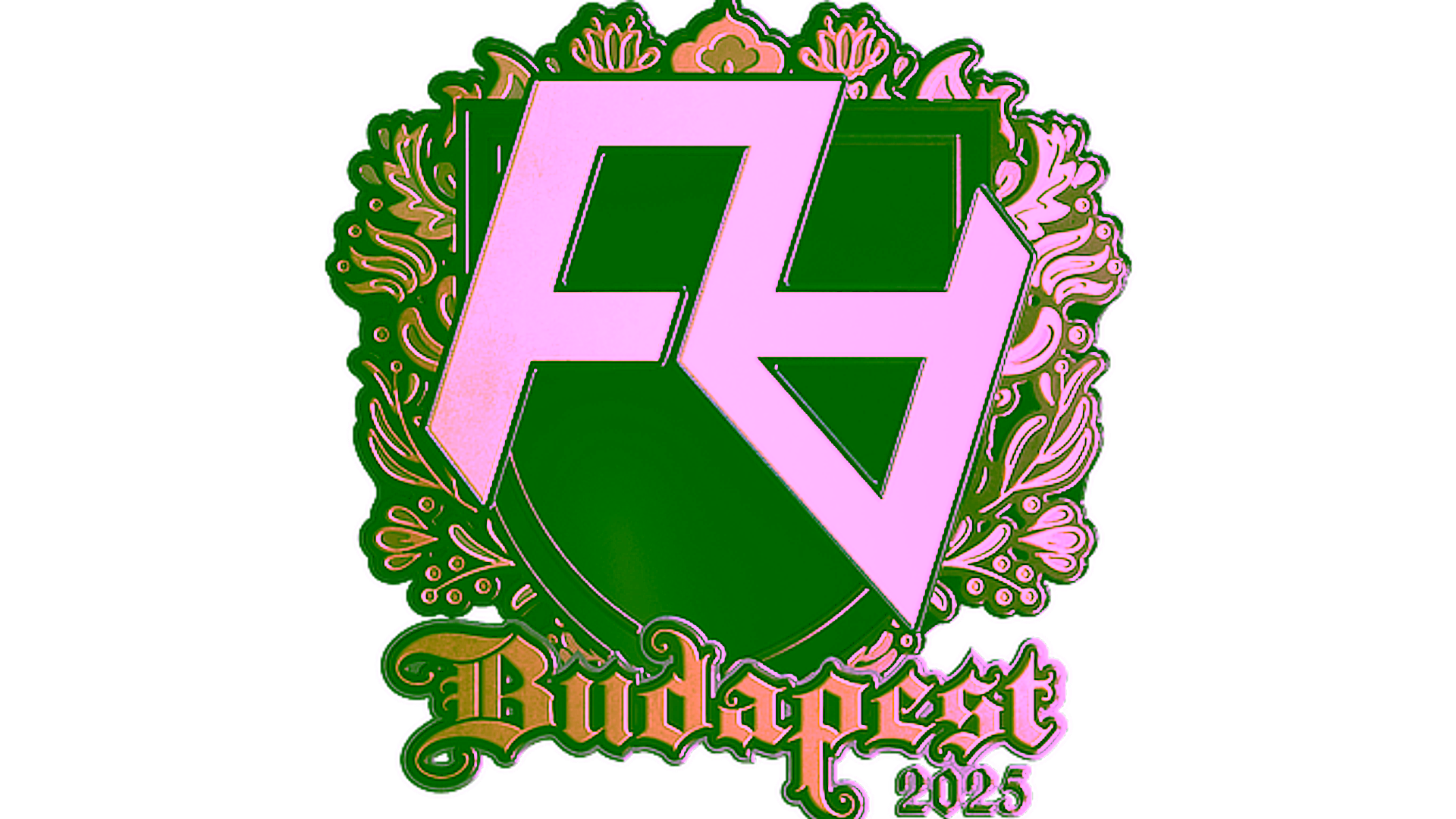 Display for Sticker | Rare Atom (Gold) | Budapest 2025