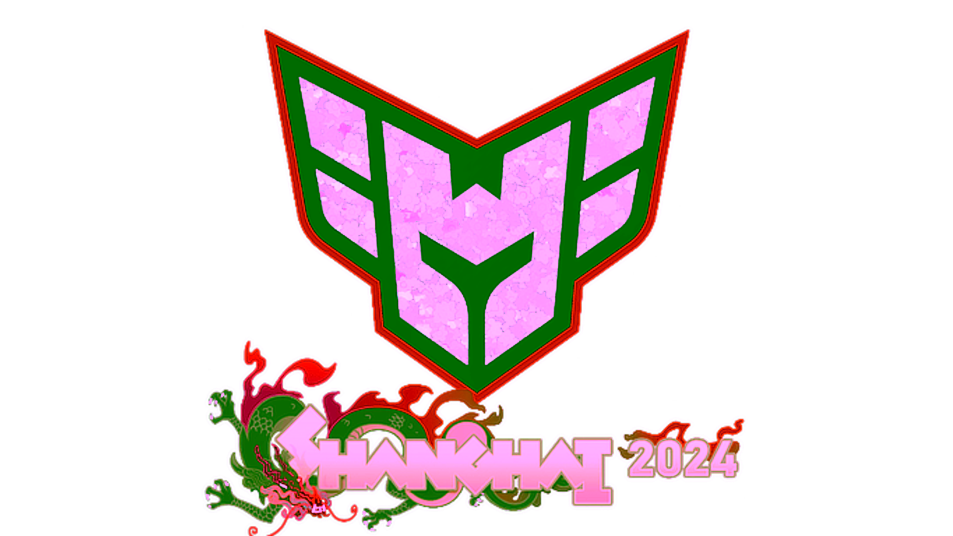 Display for Sticker | HEROIC (Glitter) | Shanghai 2024