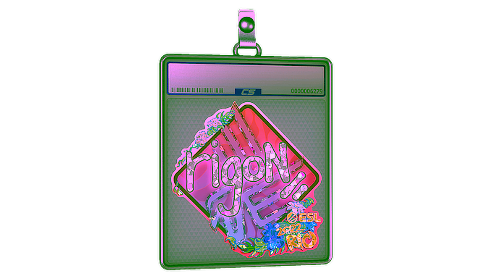 Display for Sticker Slab | rigoN (Glitter) | Rio 2022