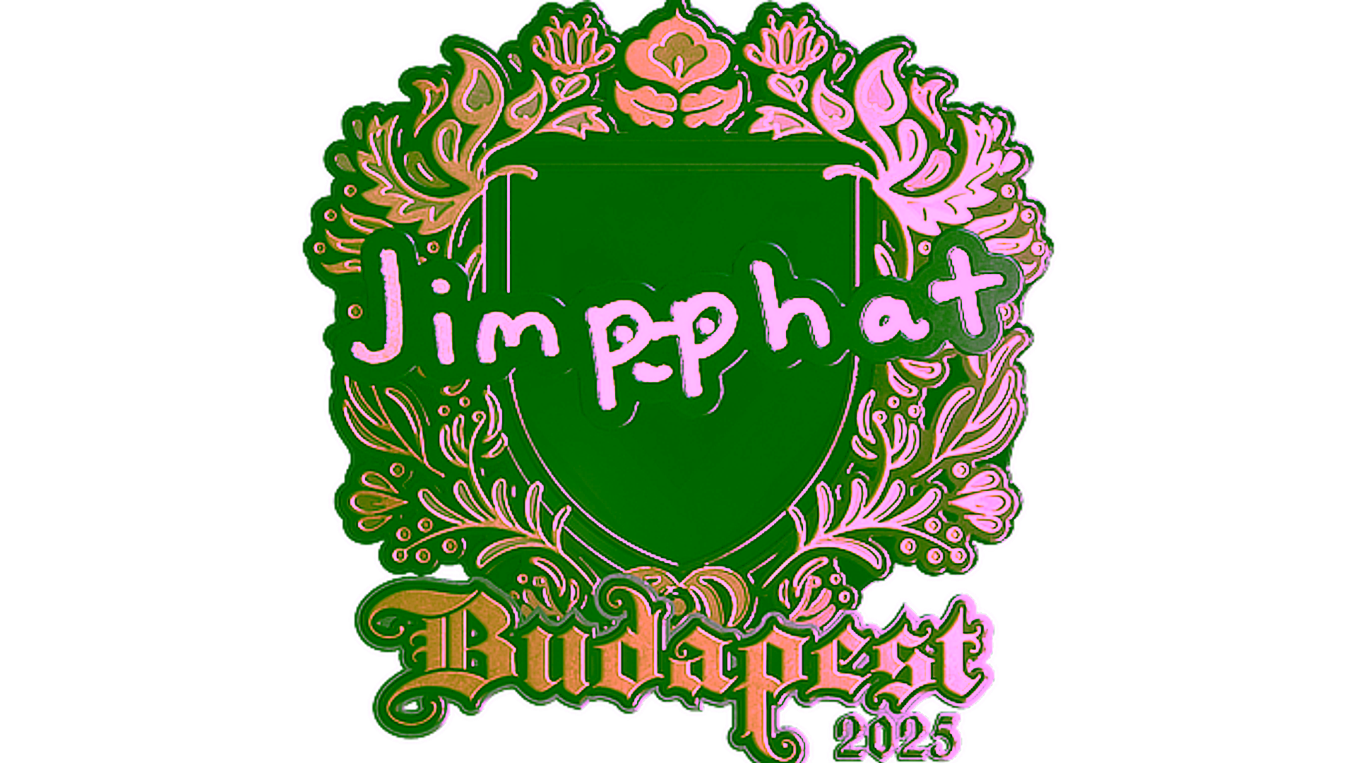 Display for Sticker | Jimpphat (Gold) | Budapest 2025