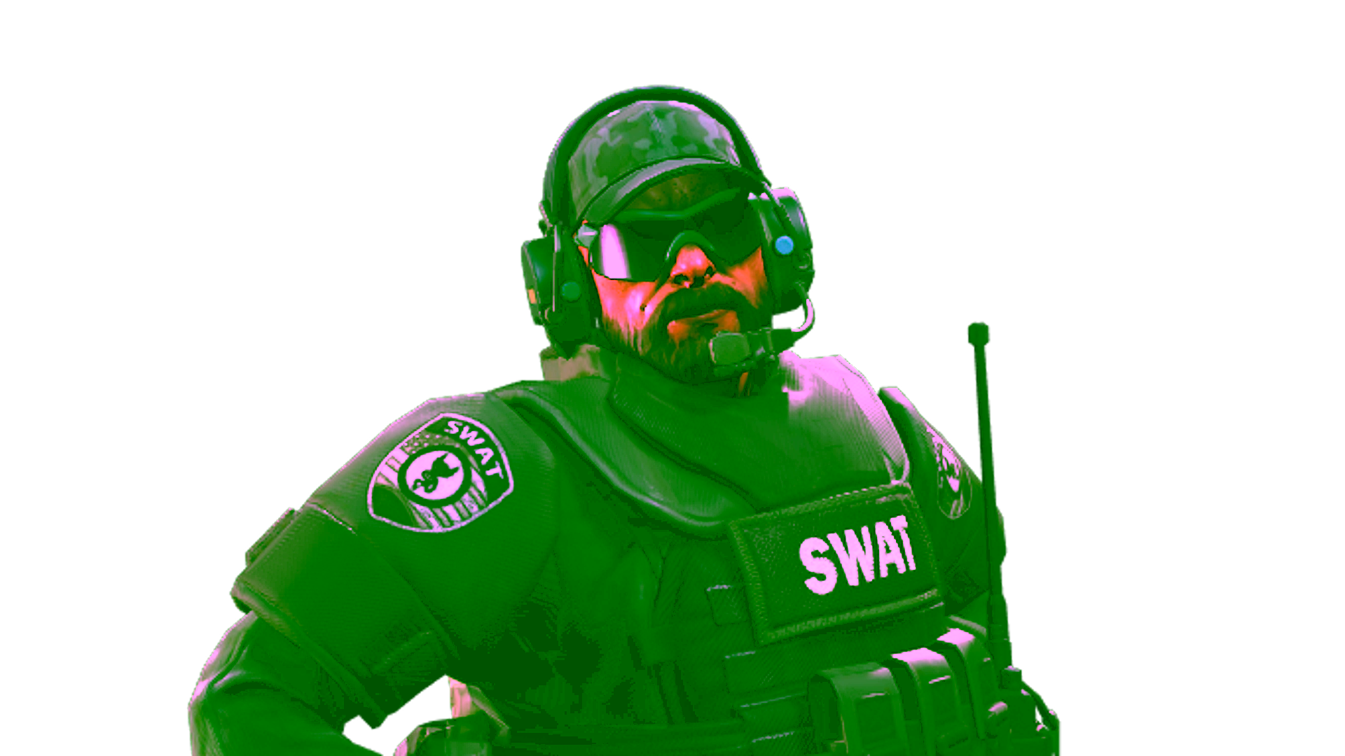 Display for Sergeant Bombson | SWAT