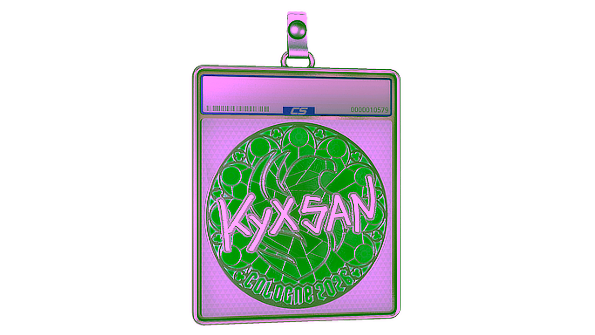 Display for Sticker Slab | kyxsan (Foil) | Cologne 2026
