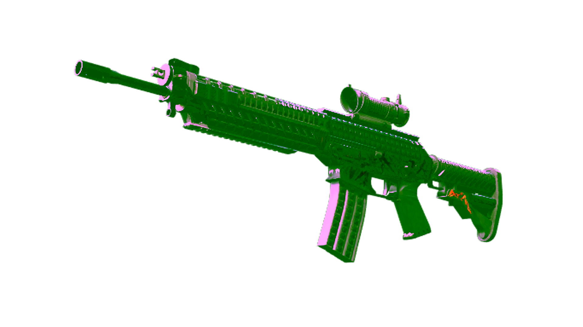 Display for SG 553 | Heavy Metal (Factory New)