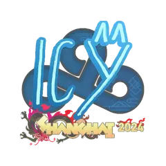 Sticker ICY Shanghai 2024