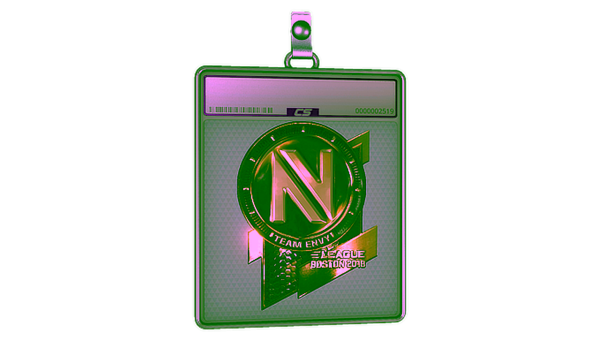 Дисплей для Sticker Slab | Team EnVyUs (Gold) | Boston 2018