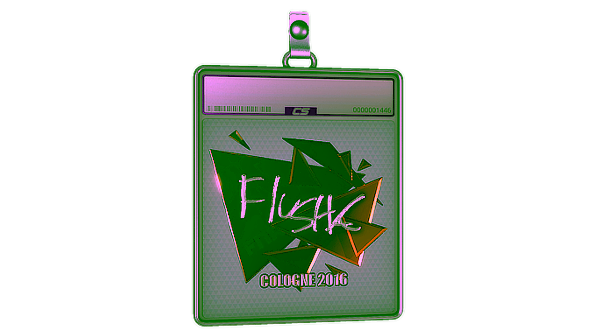 Display for Sticker Slab | flusha (Foil) | Cologne 2016