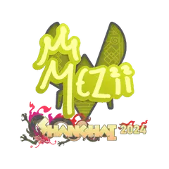Sticker mezii Shanghai 2024
