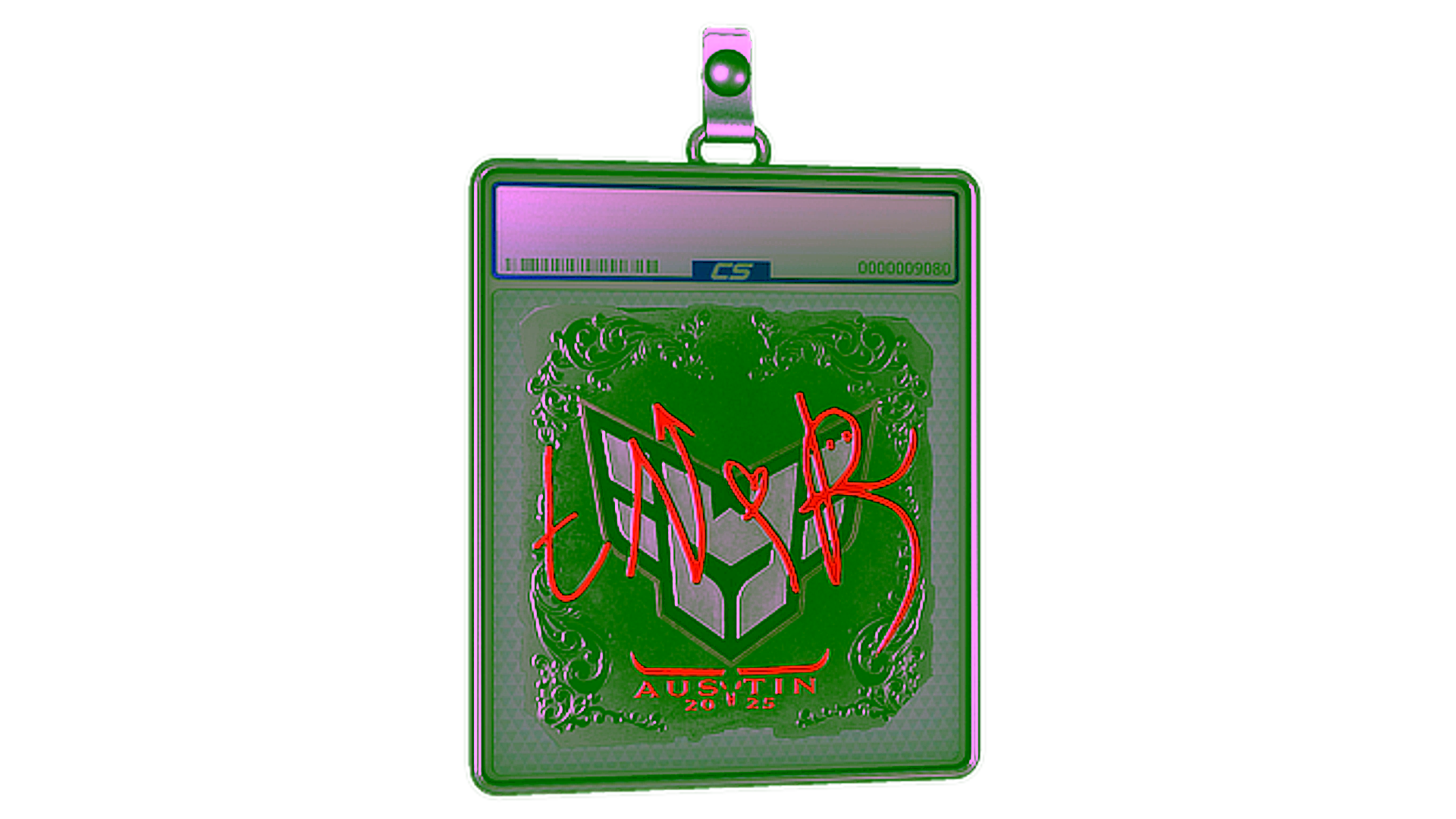 Display for Sticker Slab | tN1R (Foil) | Austin 2025