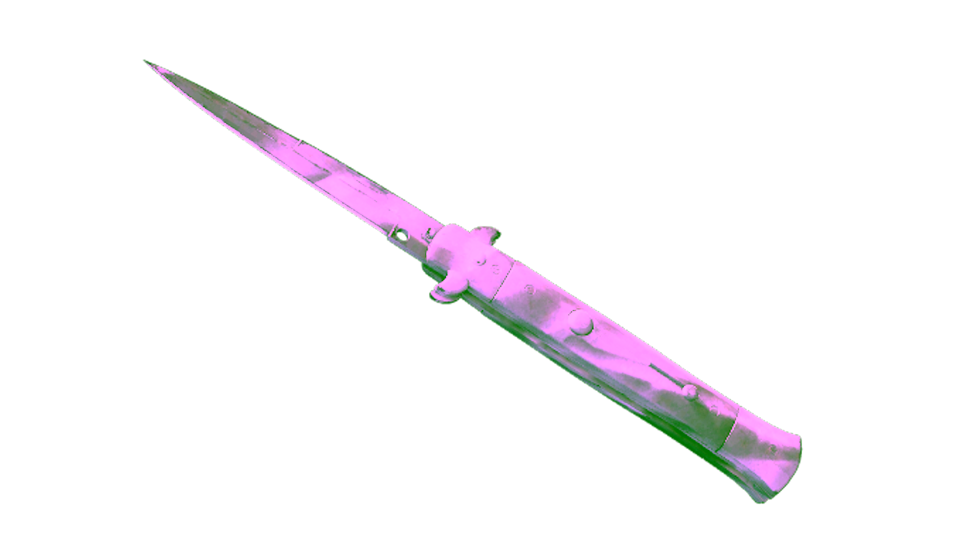 Display for ★ StatTrak™ Stiletto Knife | Urban Masked (Well-Worn)