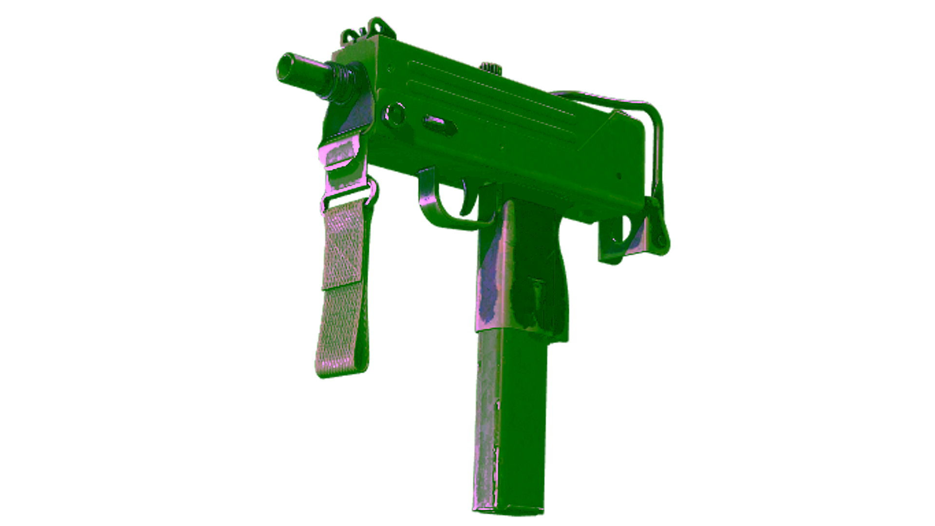 Display for MAC-10 | Ultraviolet (Battle-Scarred)