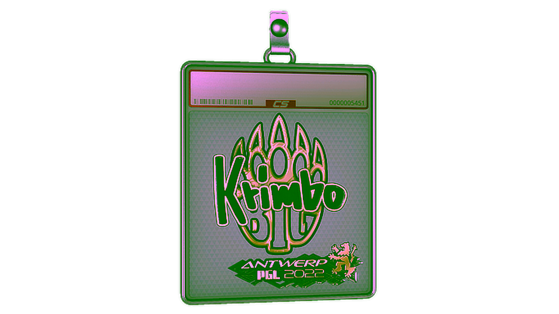 Wyświetl dla Sticker Slab | Krimbo (Gold) | Antwerp 2022