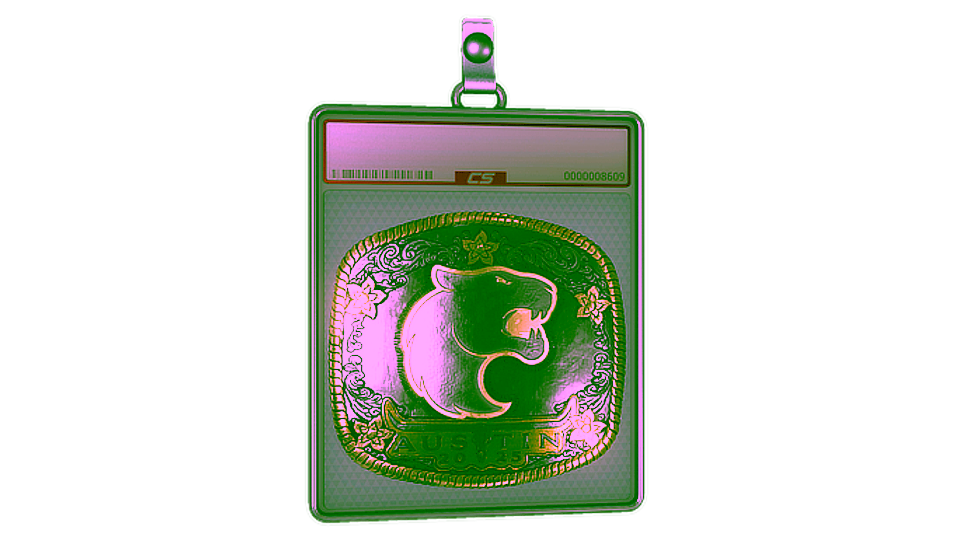 Display for Sticker Slab | FURIA (Gold) | Austin 2025