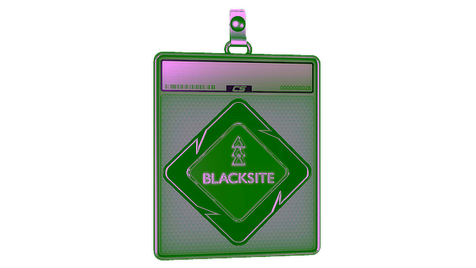 Exibição para Sticker Slab | Blacksite (Foil)