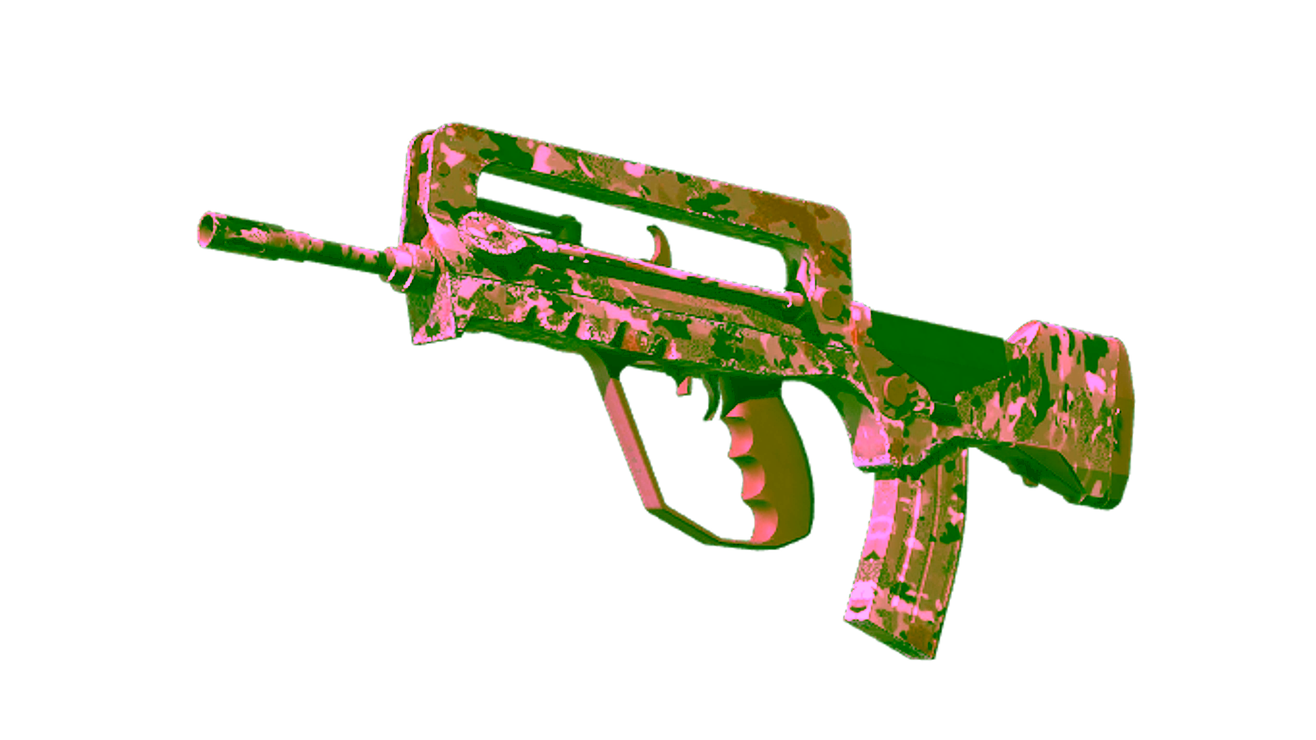 Display for Souvenir FAMAS | CaliCamo (Factory New)