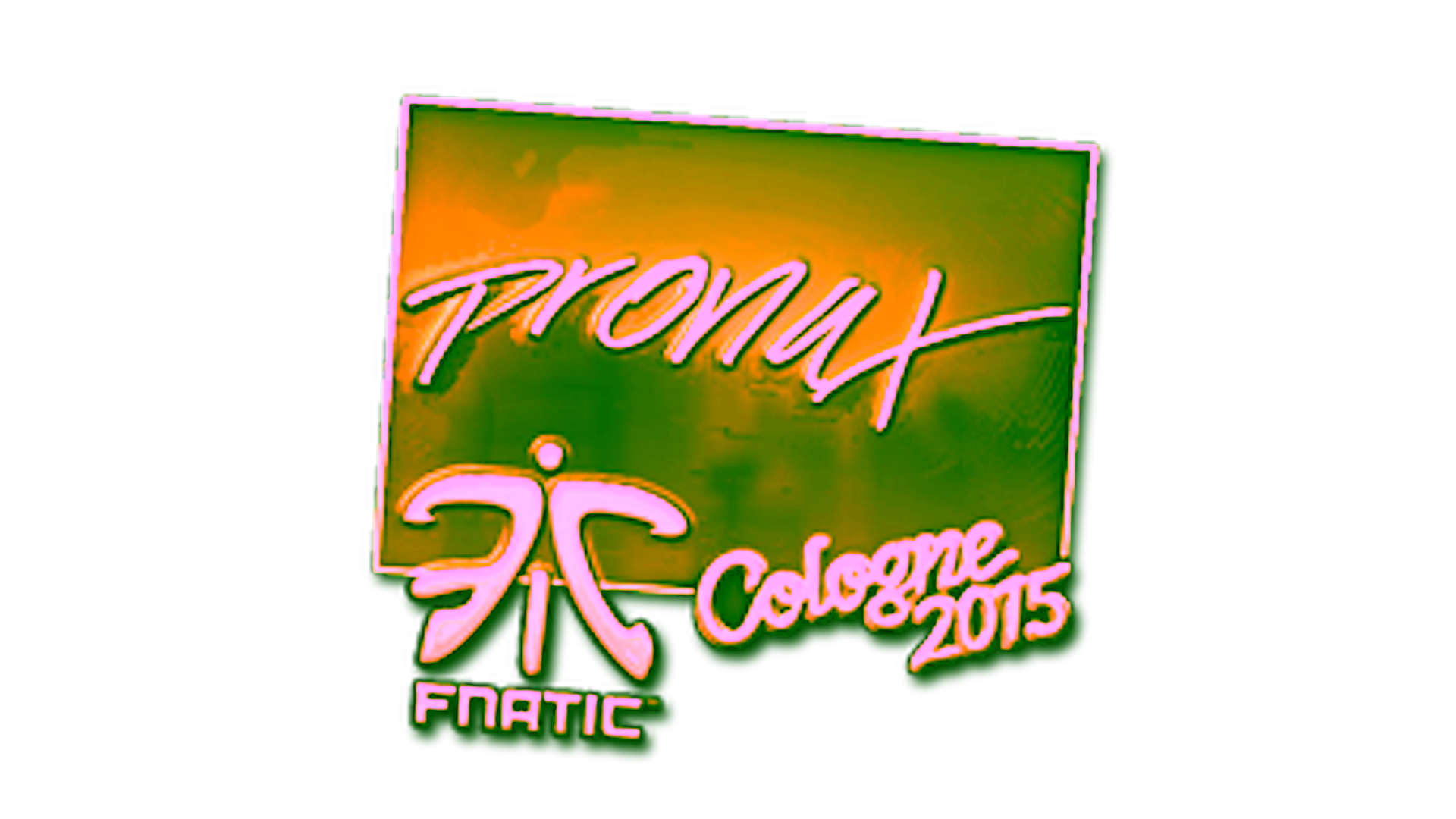 Display for Sticker | pronax (Gold) | Cologne 2015