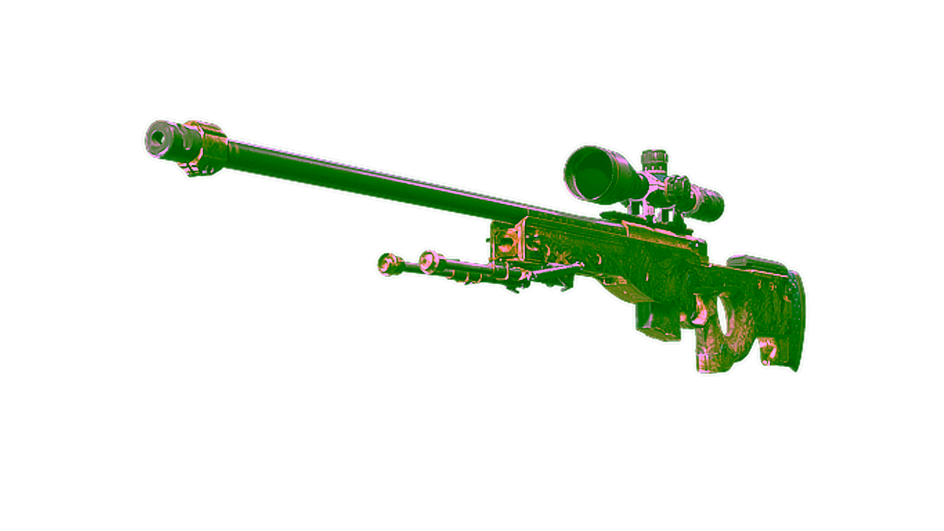 Дисплей для AWP | Queen's Gambit (Battle-Scarred)