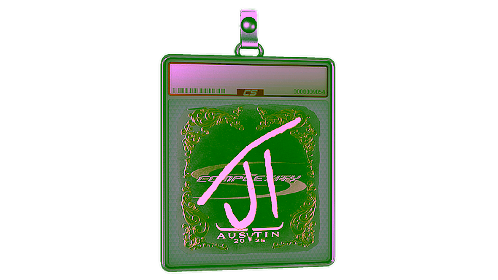 Дисплей для Sticker Slab | JT (Gold) | Austin 2025