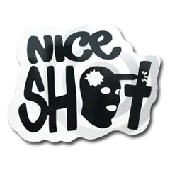 Sticker Nice Shot