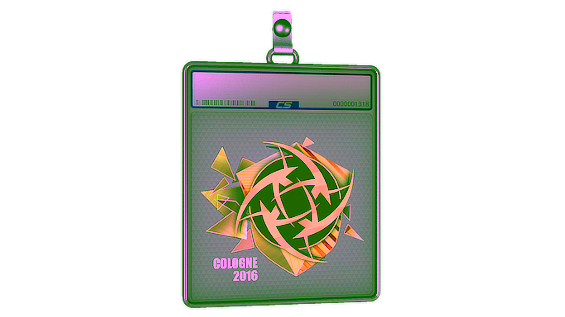 Display for Sticker Slab | Ninjas in Pyjamas (Holo) | Cologne 2016