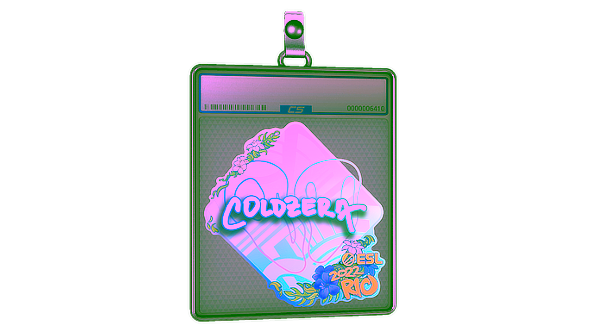Mostrar para Sticker Slab | coldzera | Rio 2022