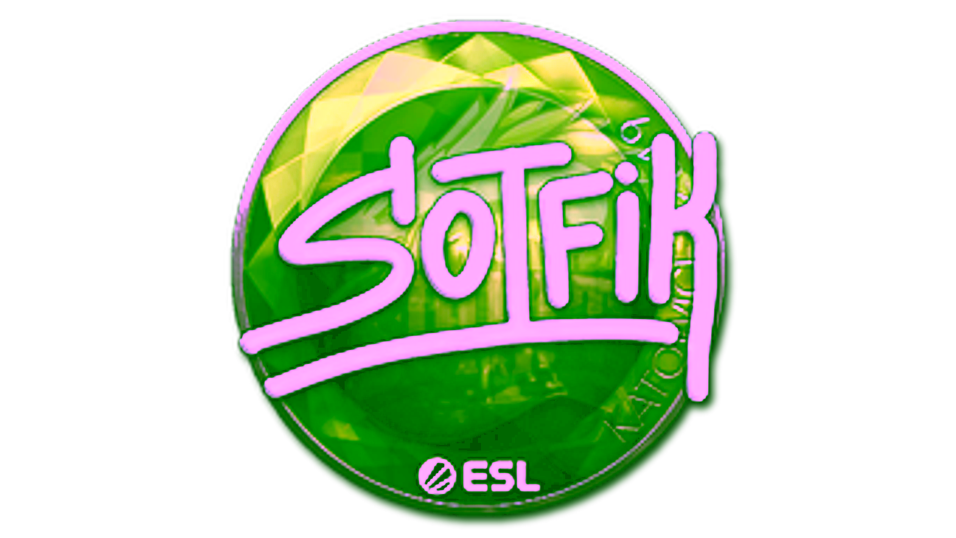 Display for Sticker | S0tF1k (Foil) | Katowice 2019