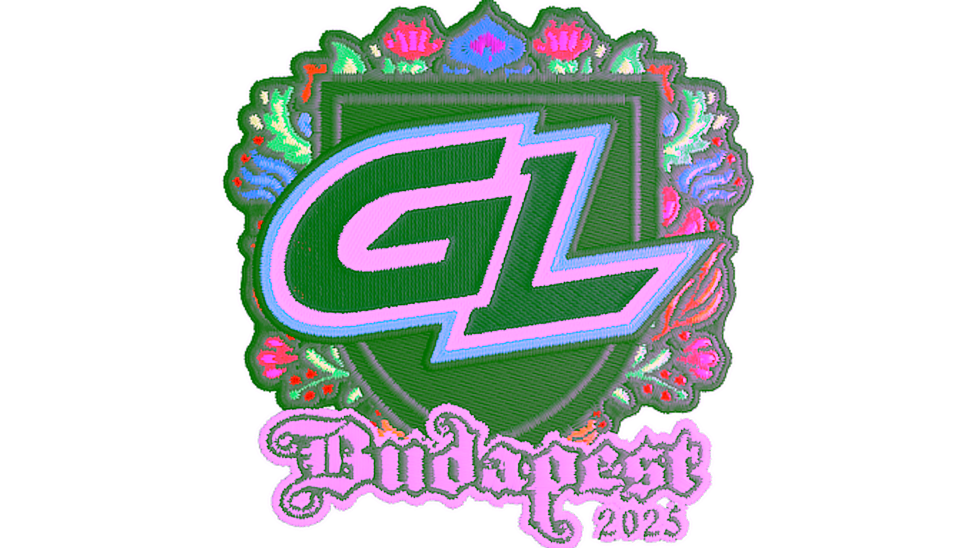 Display for Sticker | GamerLegion (Embroidered) | Budapest 2025