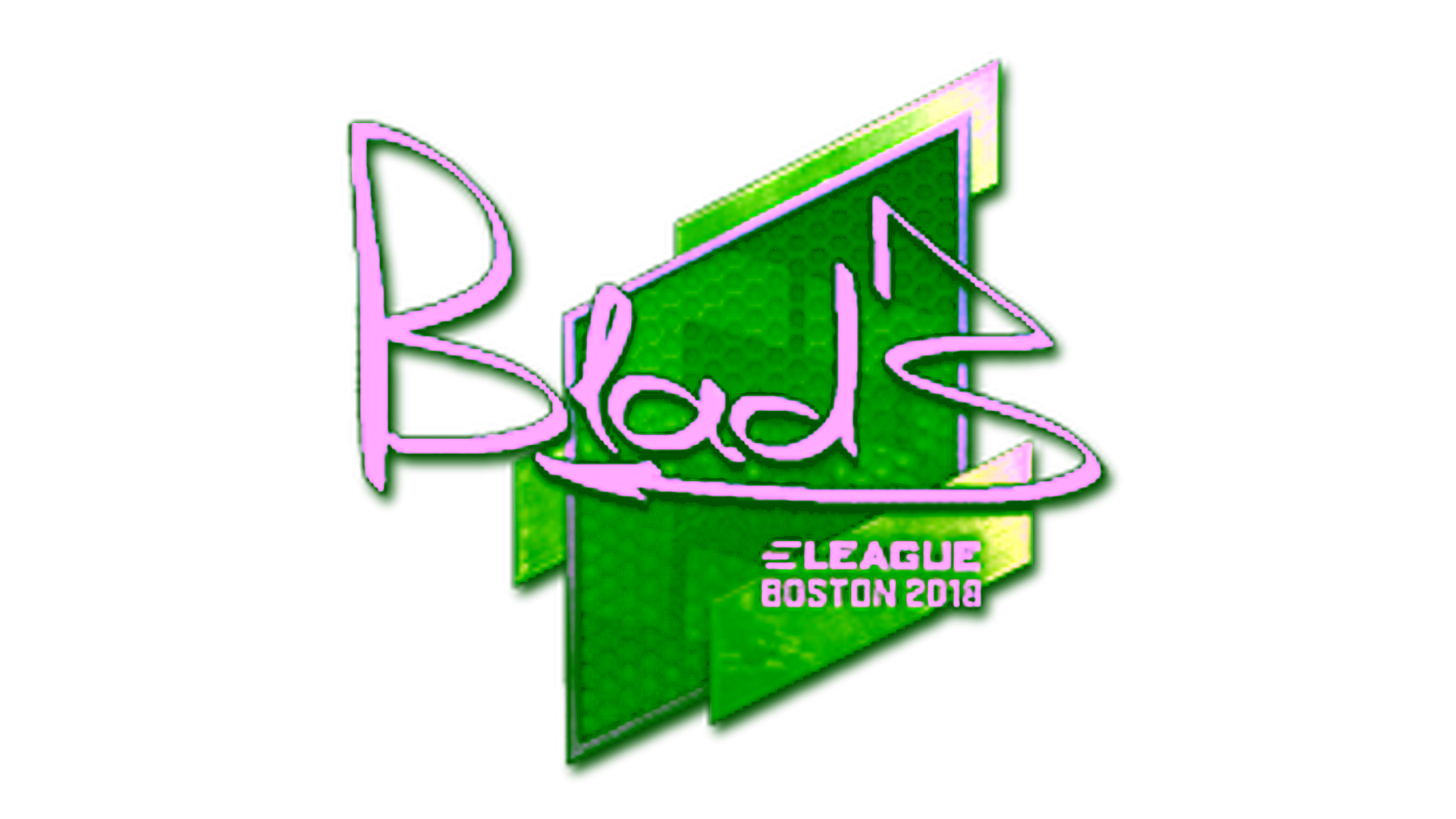 Display for Sticker | B1ad3 (Foil) | Boston 2018