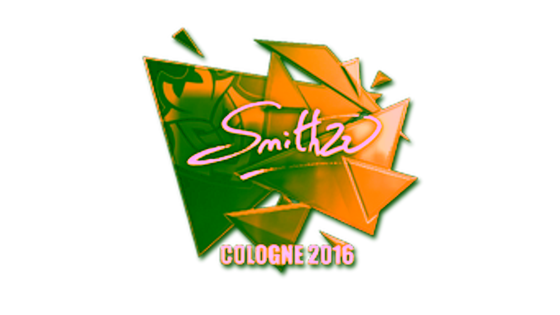 Visar för Sticker | SmithZz (Gold) | Cologne 2016