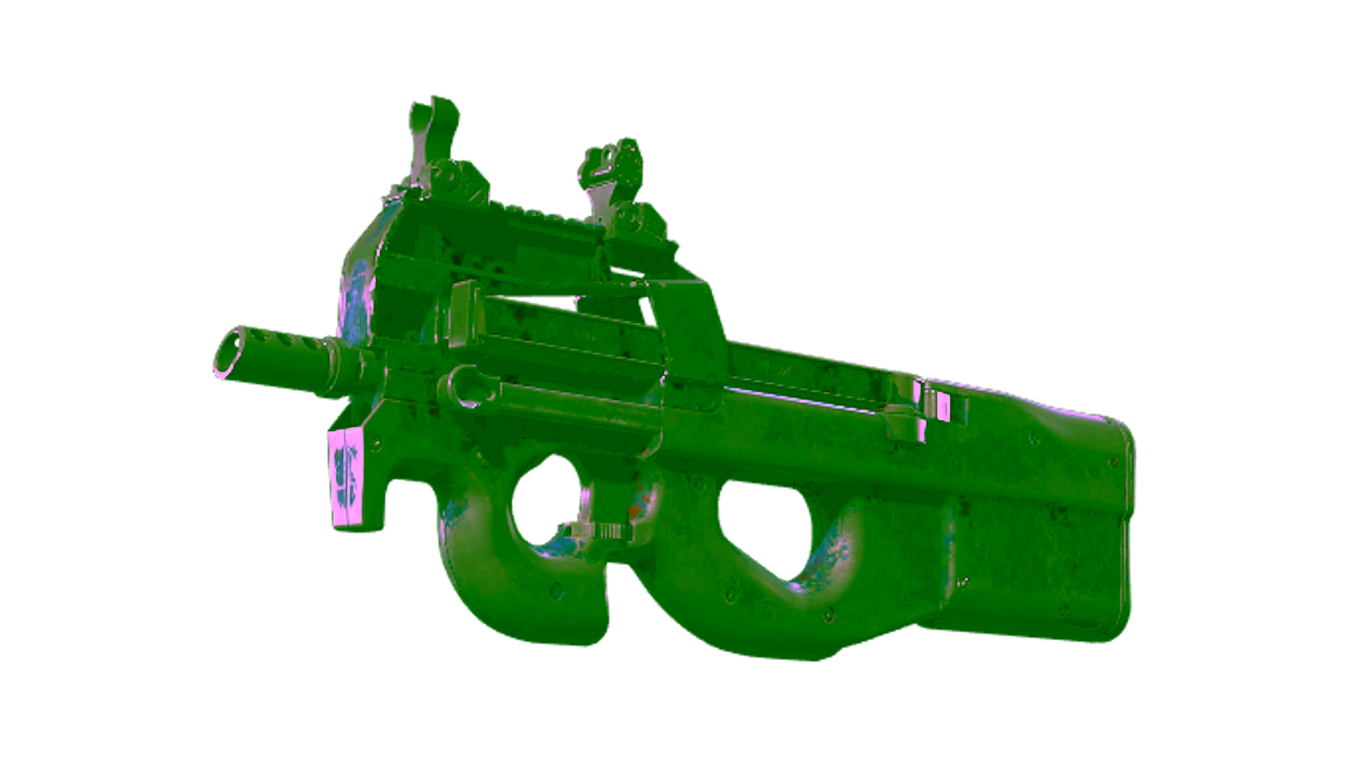Display for Souvenir P90 | Teardown (Battle-Scarred)