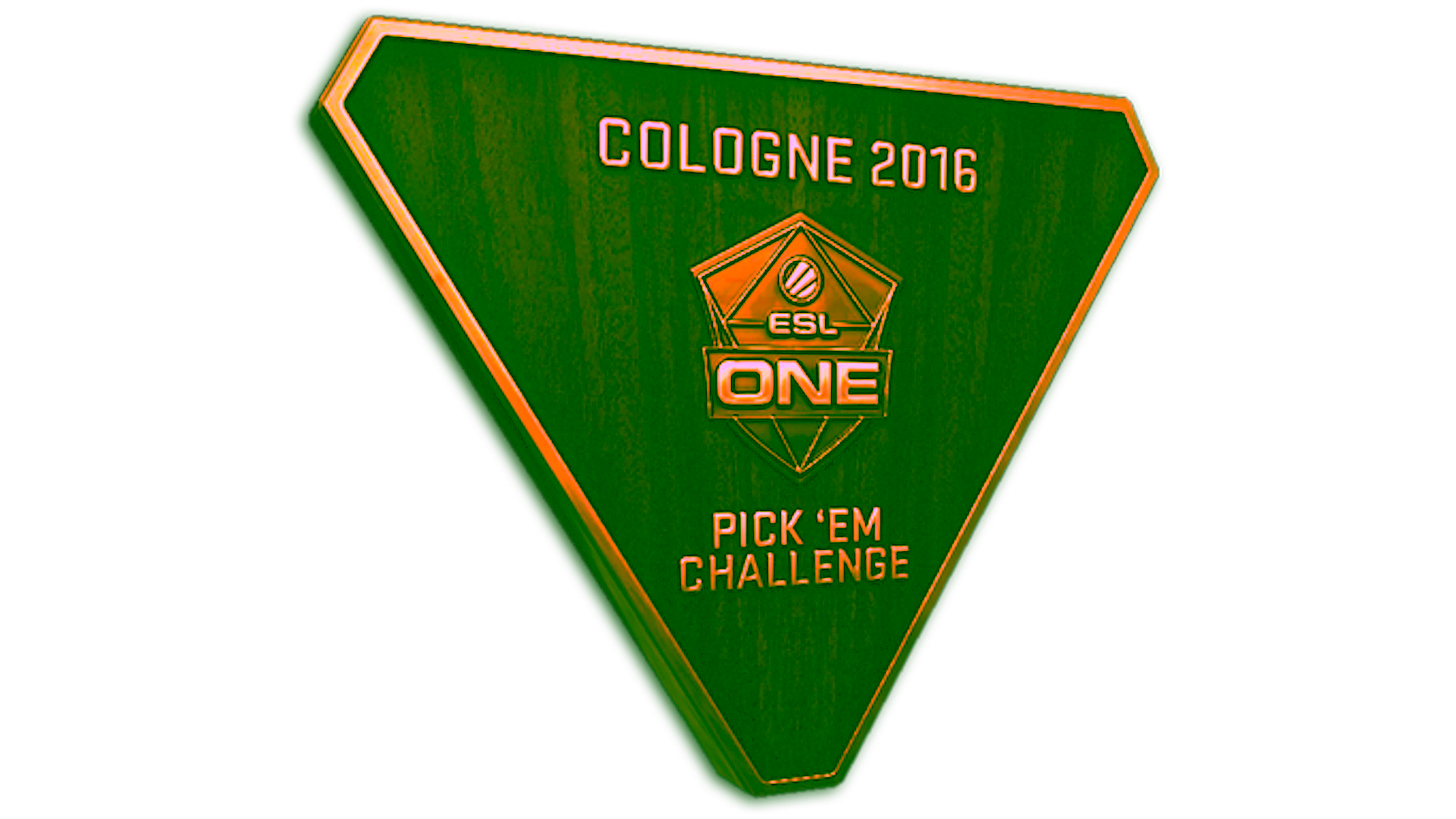 Display for Bronze Cologne 2016 Pick'Em Trophy