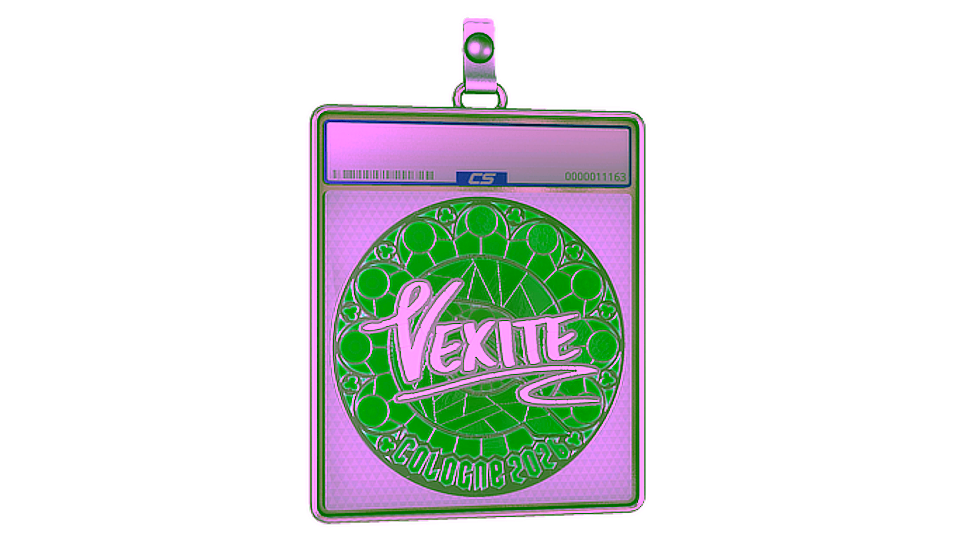 Display for Sticker Slab | vexite (Foil) | Cologne 2026