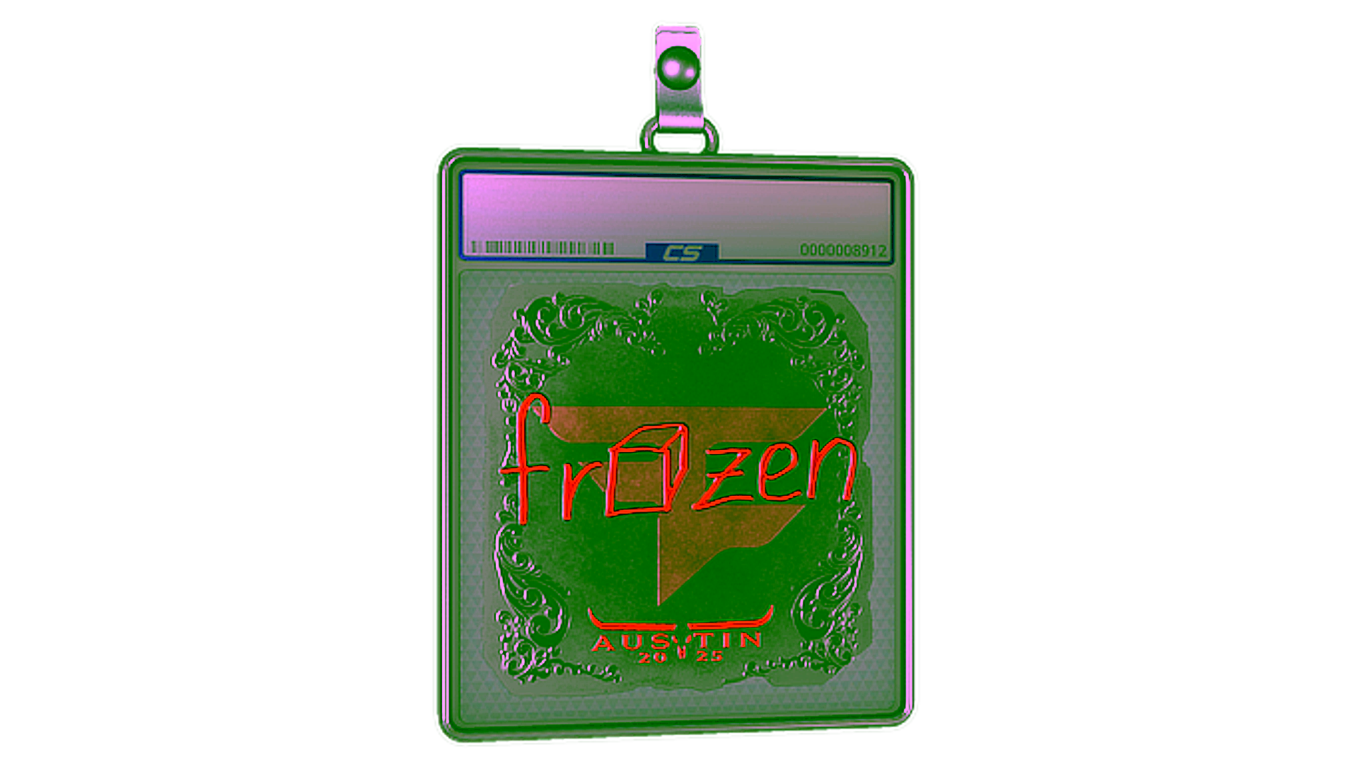 Display for Sticker Slab | frozen (Foil) | Austin 2025