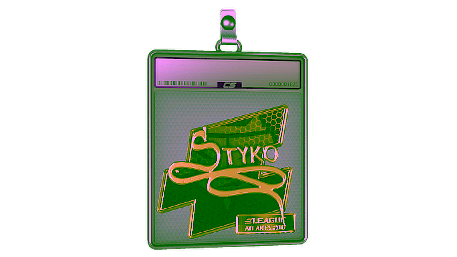 Display for Sticker Slab | STYKO (Gold) | Atlanta 2017