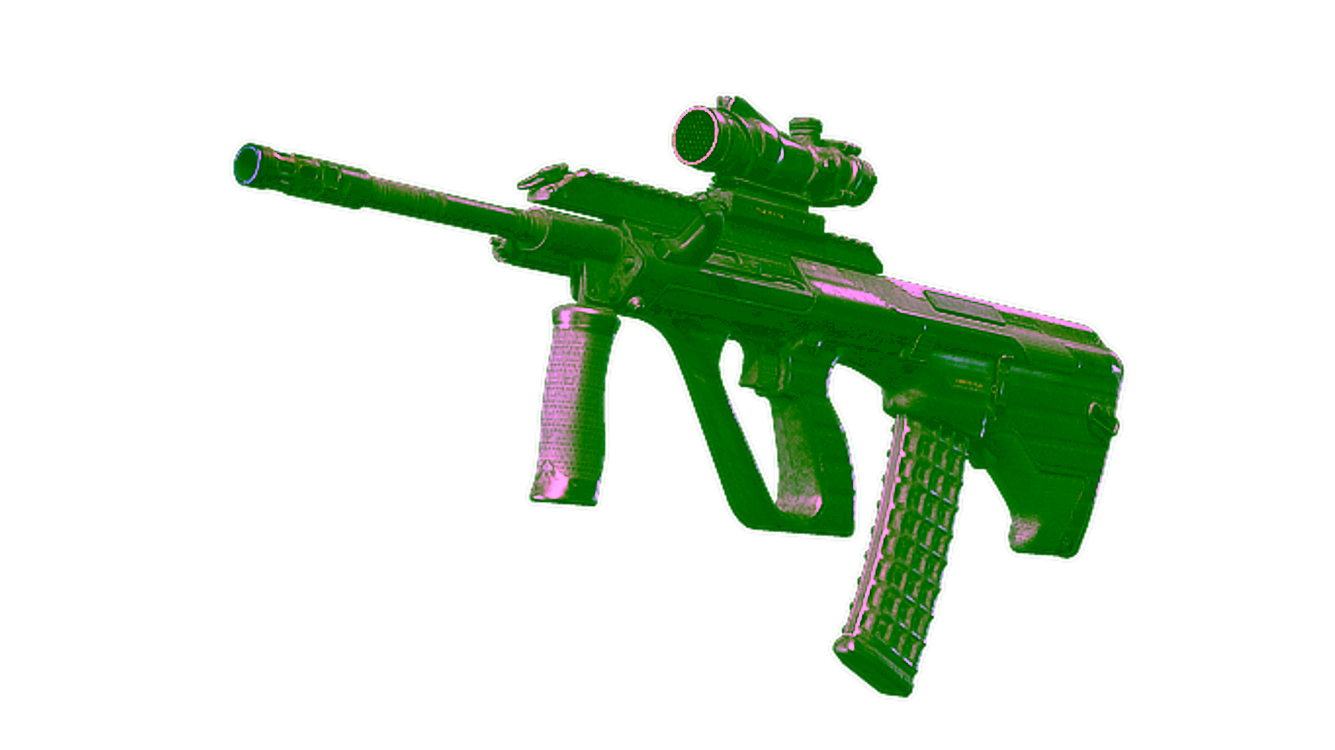 Display for Souvenir AUG | Steel Sentinel (Battle-Scarred)