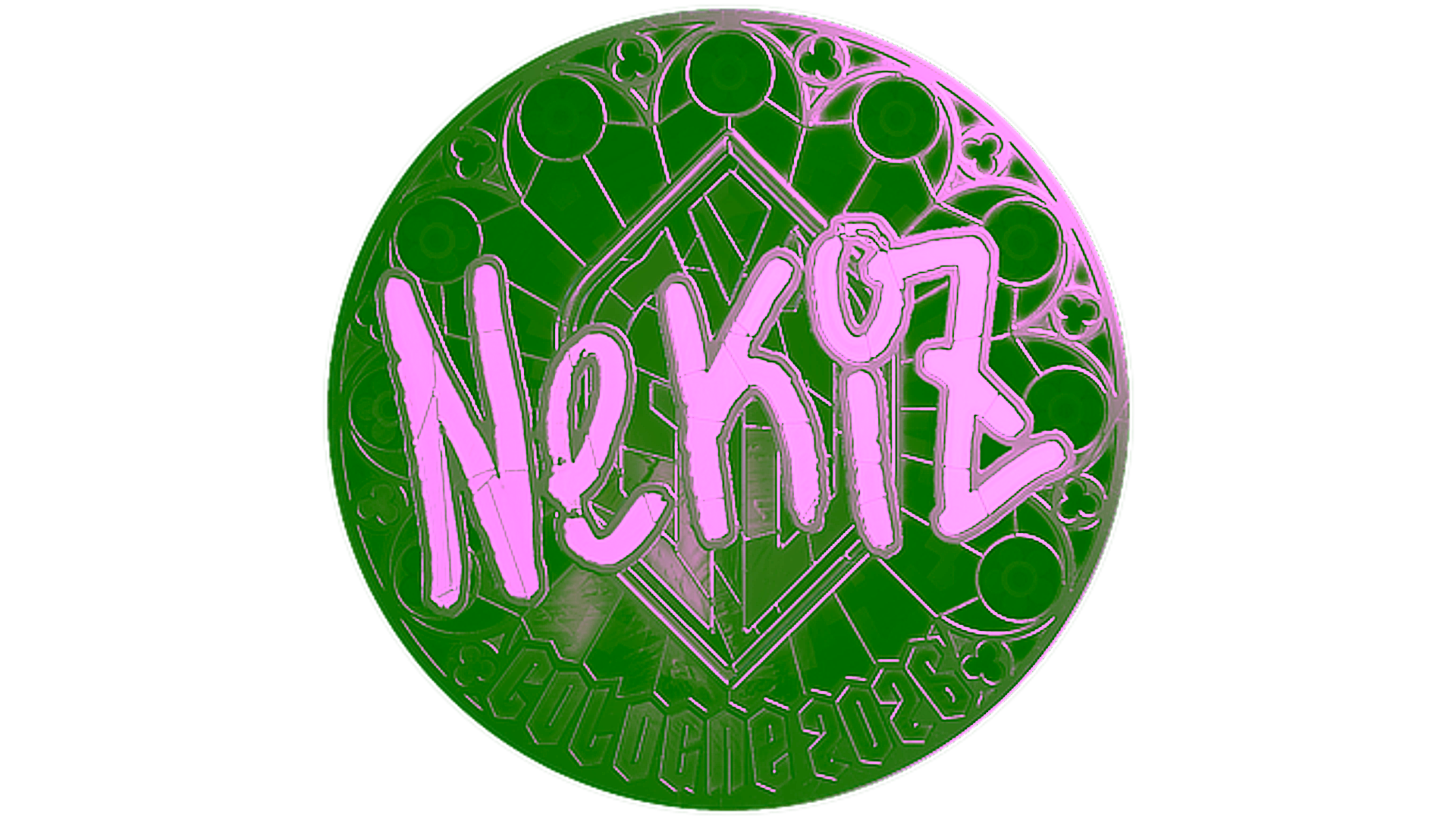 Visar för Sticker | NEKiZ (Foil) | Cologne 2026