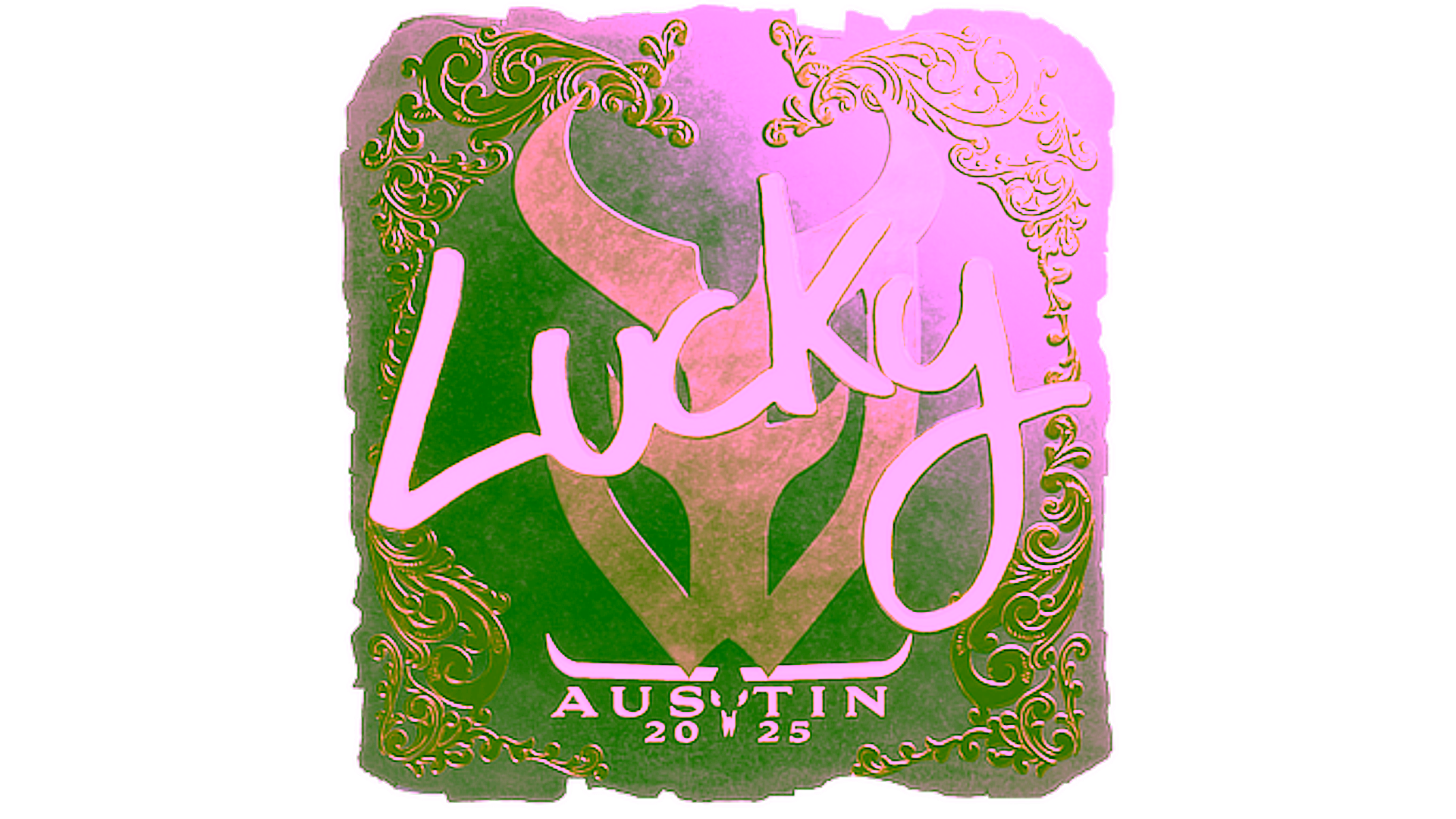 Wyświetl dla Sticker | Lucky (Gold) | Austin 2025