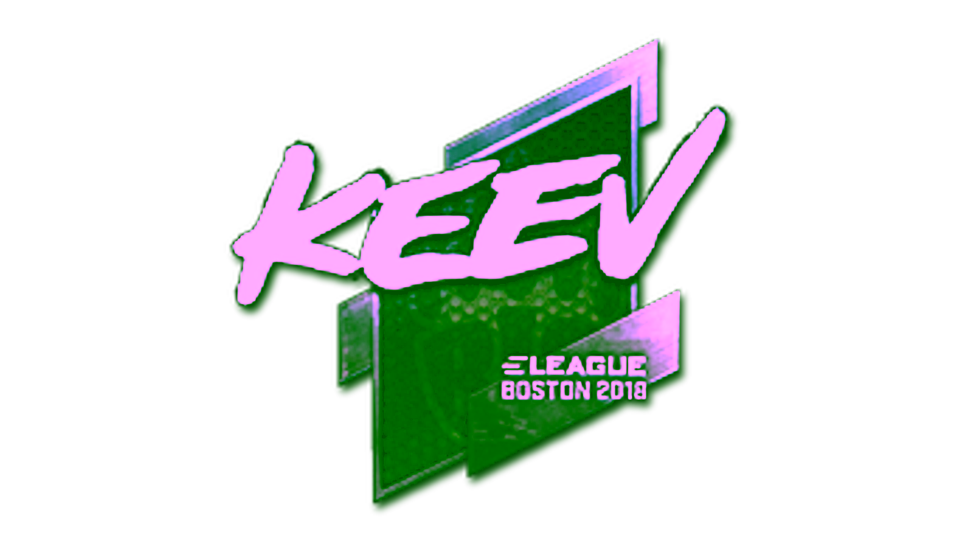 Sticker | keev (Foil) | Boston 2018 için görüntü