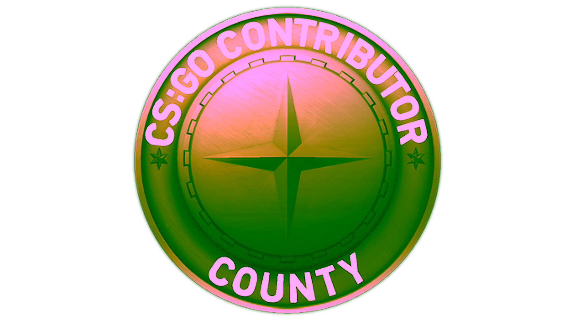 Display for County Map Coin