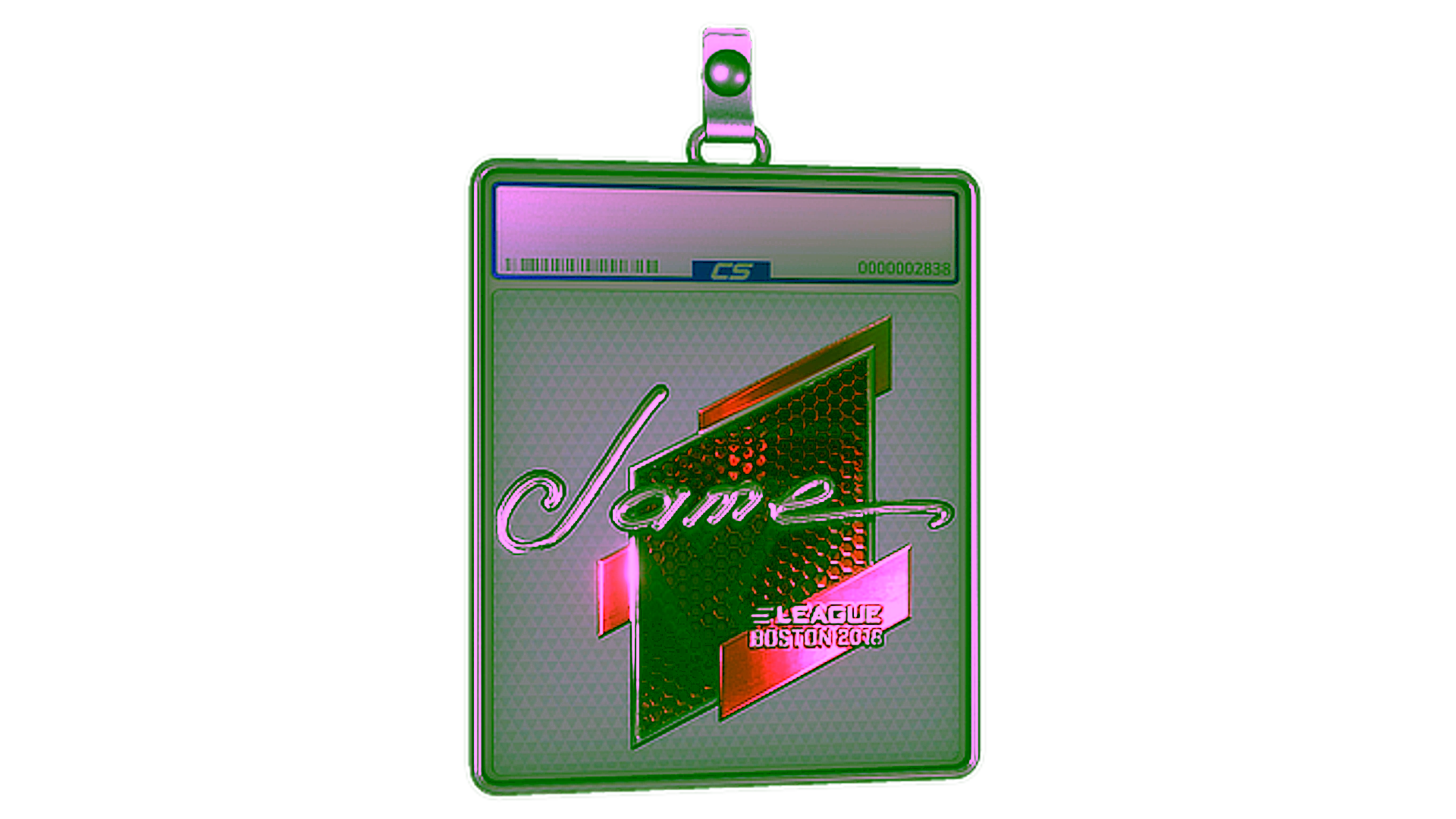 Visar för Sticker Slab | Jame (Foil) | Boston 2018