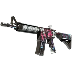 StatTrak™ M4A4 | Neo-Noir (Well-Worn)