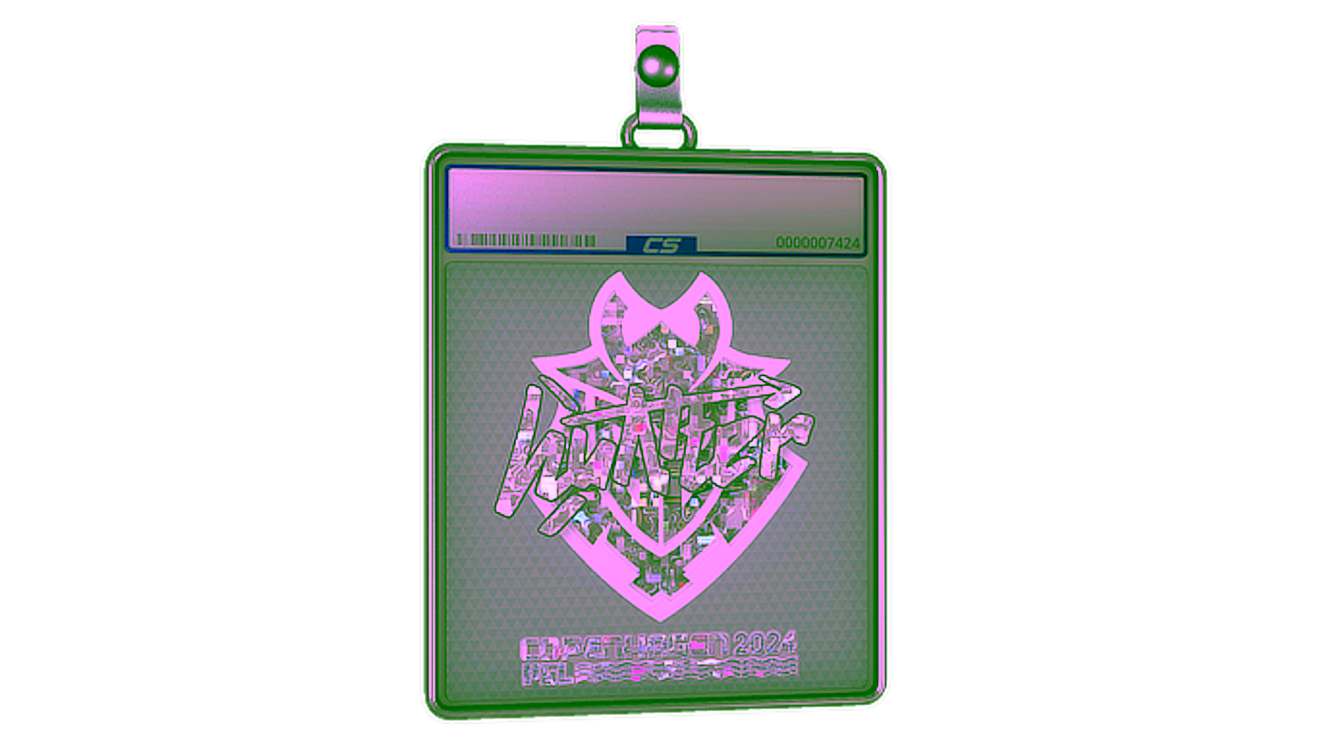 Sticker Slab | huNter- (Glitter) | Copenhagen 2024 için görüntü