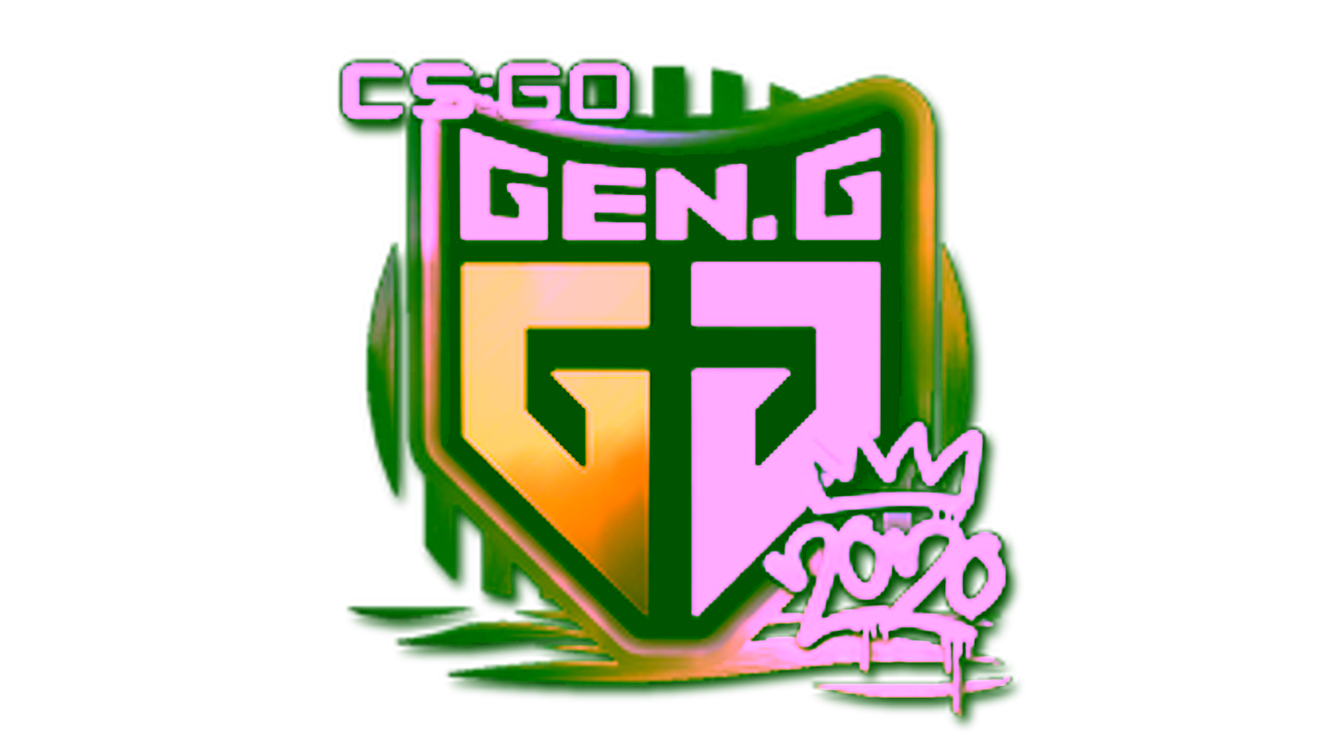 Display for Sticker | Gen.G (Foil) | 2020 RMR