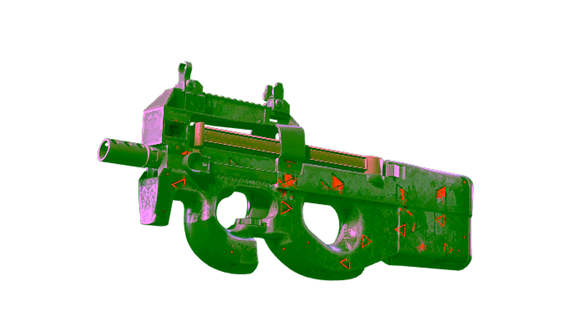 Дисплей для StatTrak™ P90 | Trigon (Battle-Scarred)