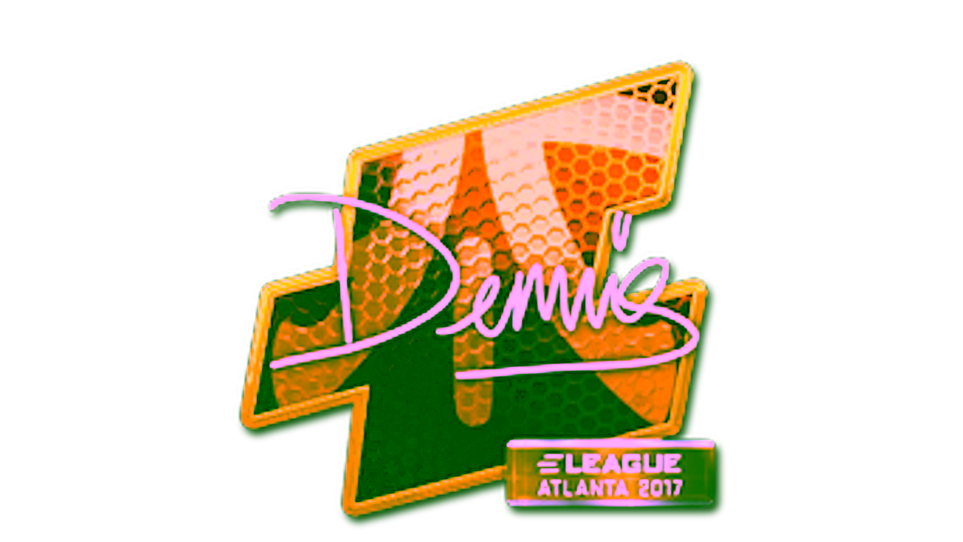 Display for Sticker | dennis (Foil) | Atlanta 2017